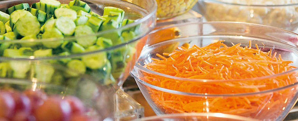 ภาพบุฟเฟ่ต์อาหารเช้า