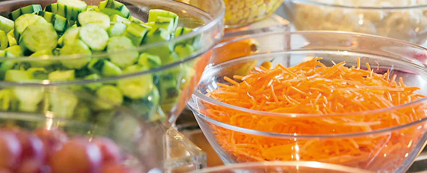 ภาพบุฟเฟ่ต์อาหารเช้า