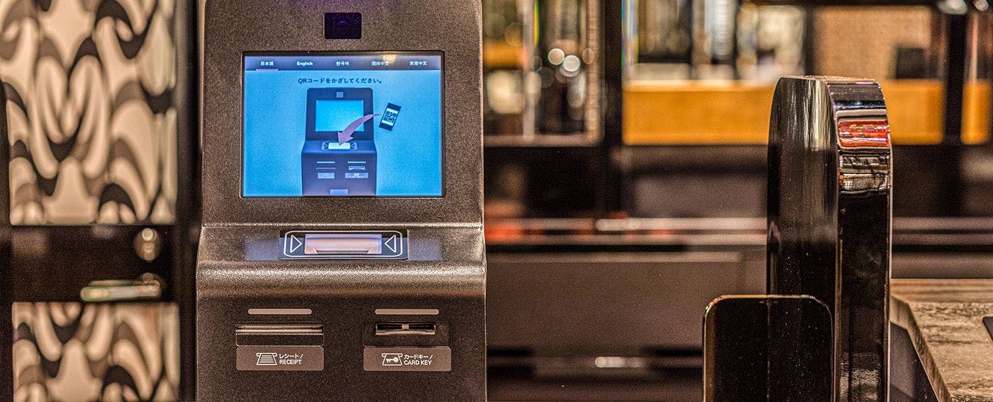 チェックイン機