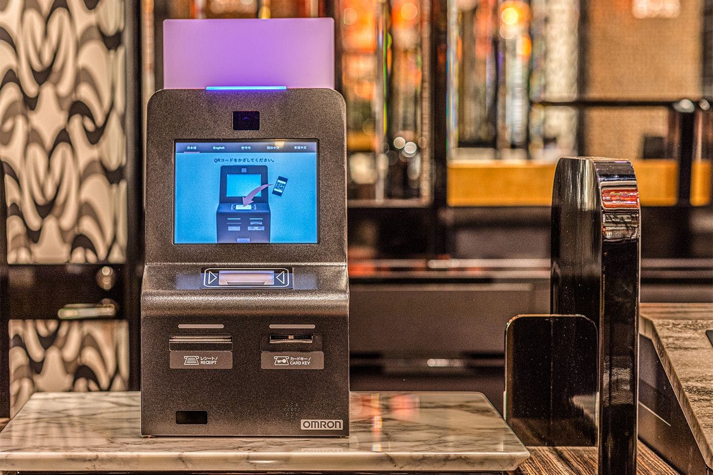 1秒チェックイン・チェックアウト