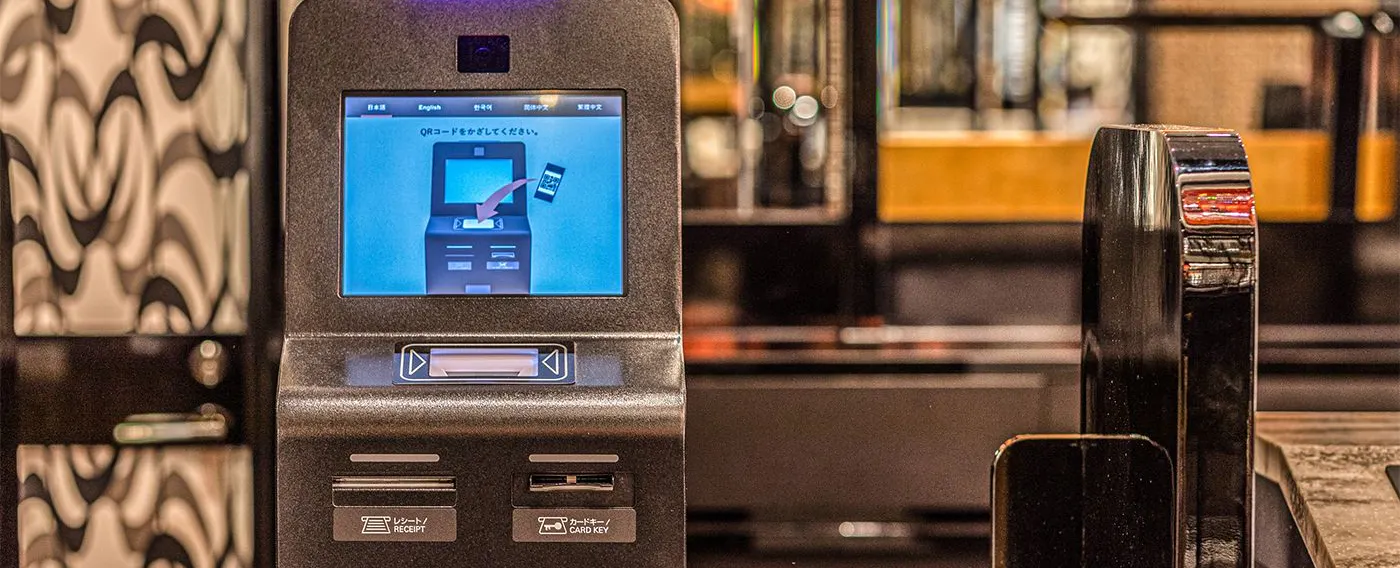 1秒チェックイン・チェックアウト