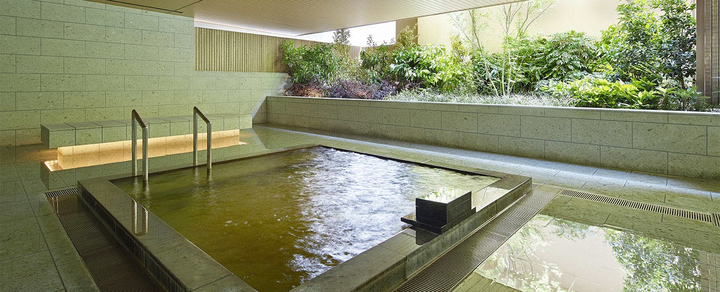 天然溫泉大浴場「天然溫泉柏之葉」