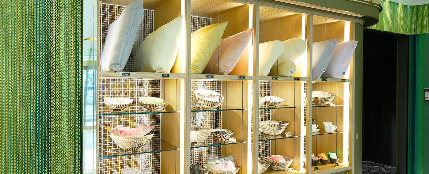 アメニティー&ピローBAR