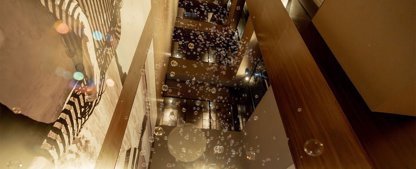 ウェルカム   バブルシャワー