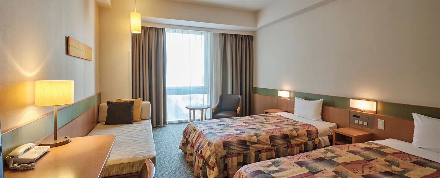 ห้องพักแบบเรียบง่าย