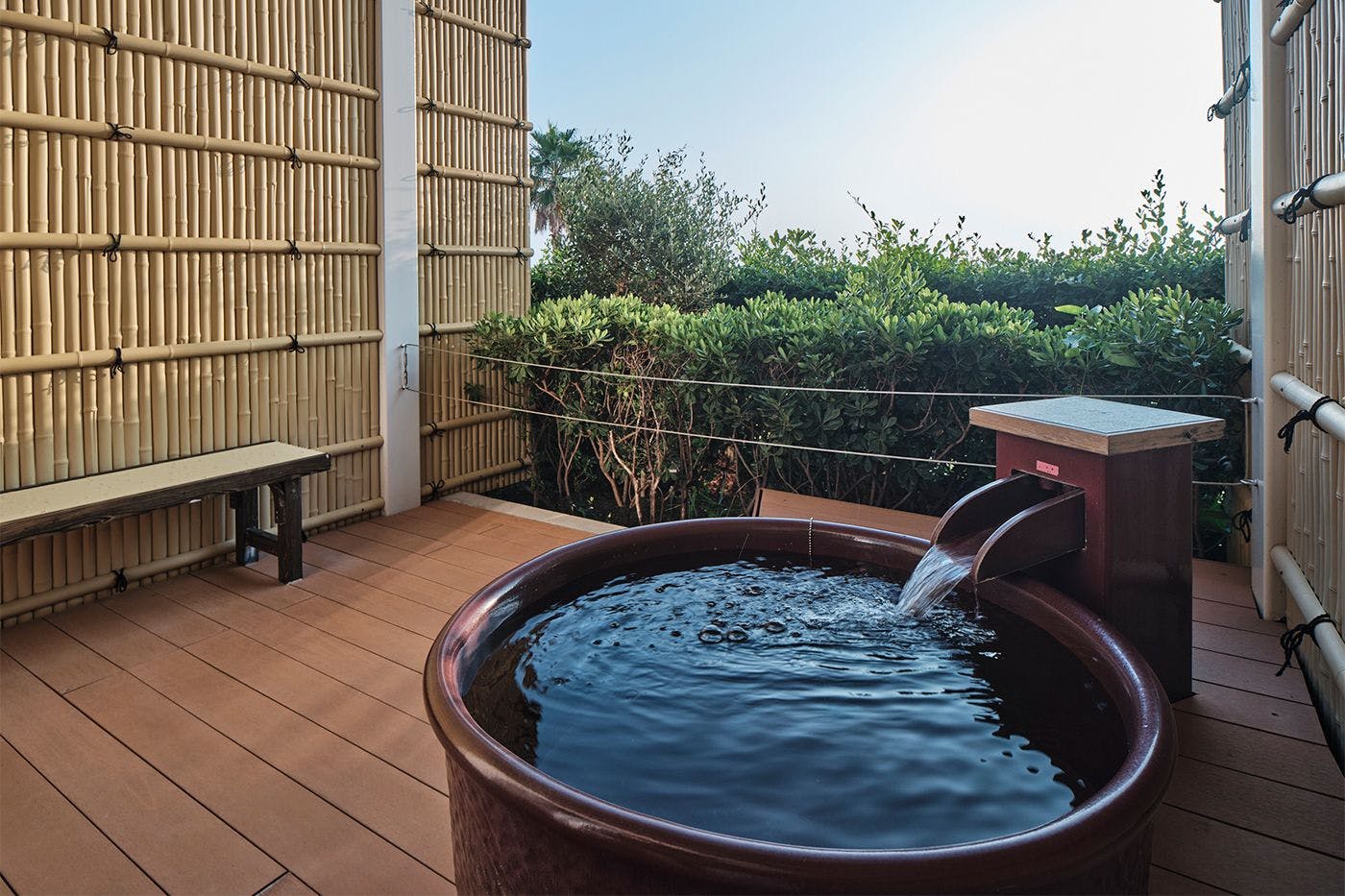 ห้องพักสไตล์ญี่ปุ่นพร้อมออนเซ็นส่วนตัว