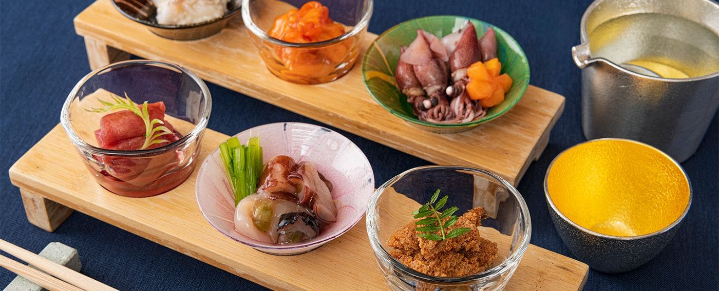 地酒と肴が楽しめる