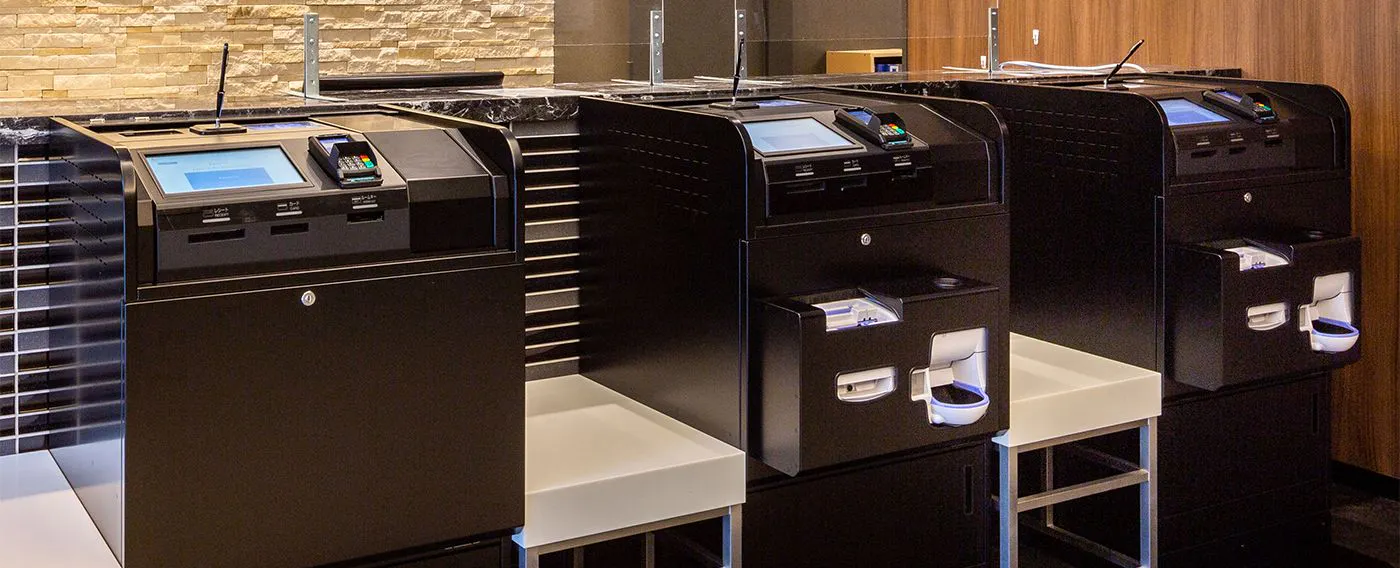 セルフチェックイン・アウト機