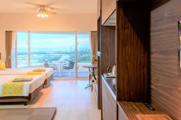 ตัวอย่างห้องพัก