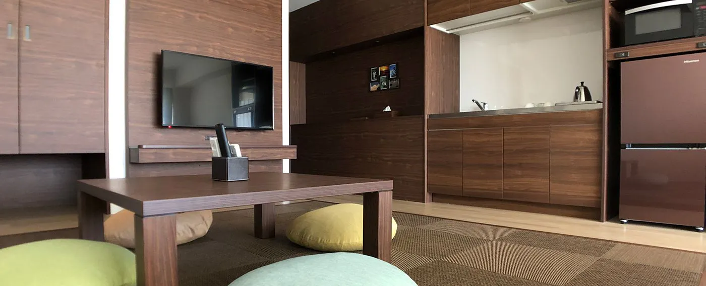 ห้องพักแบบญี่ปุ่นและตะวันตก