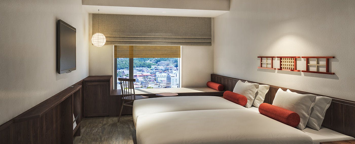 スーペリアツイン（偶数階）