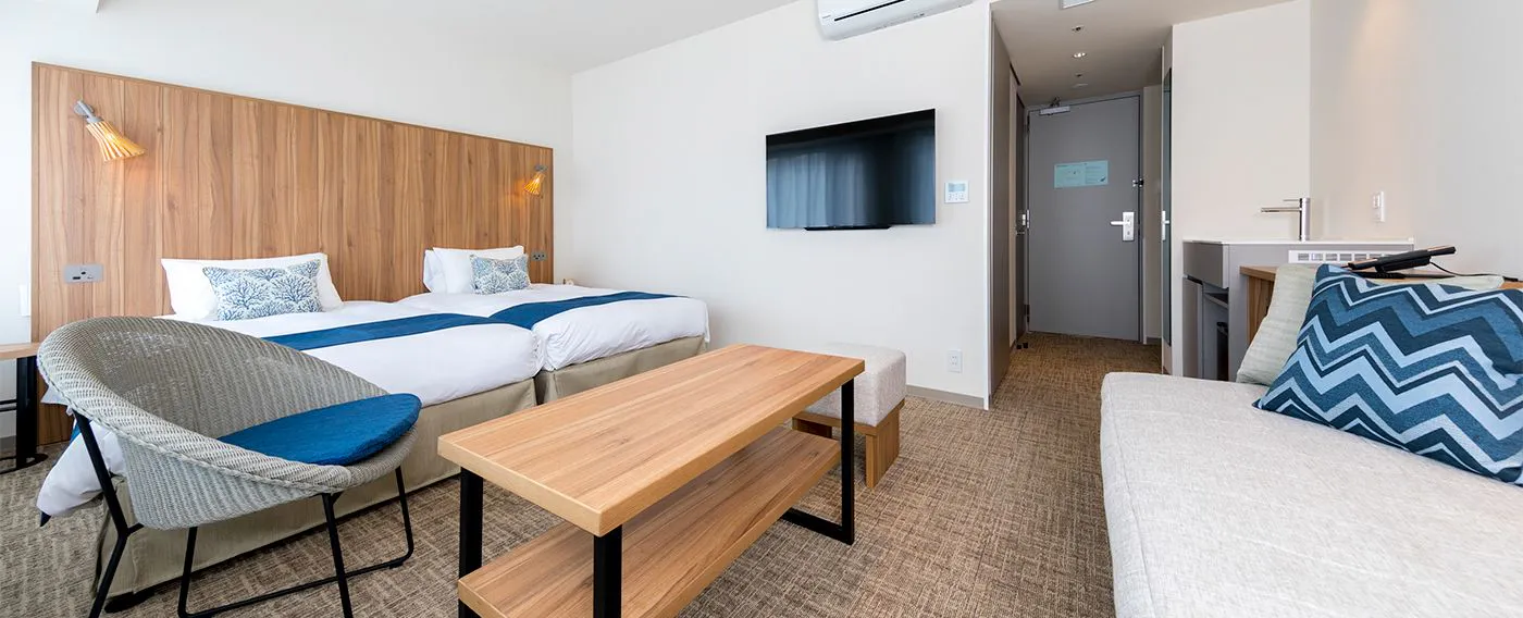 ตัวอย่างห้องพัก