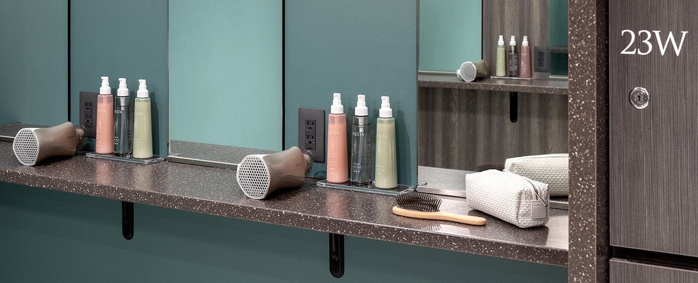 大浴場 女性脱衣所