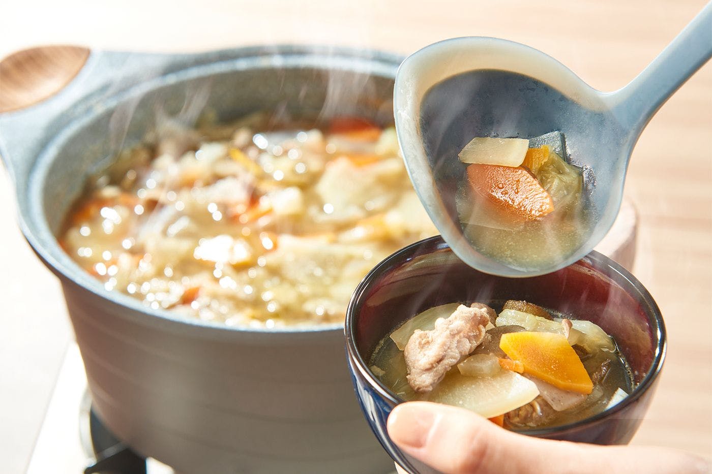 食べるおかず豚汁