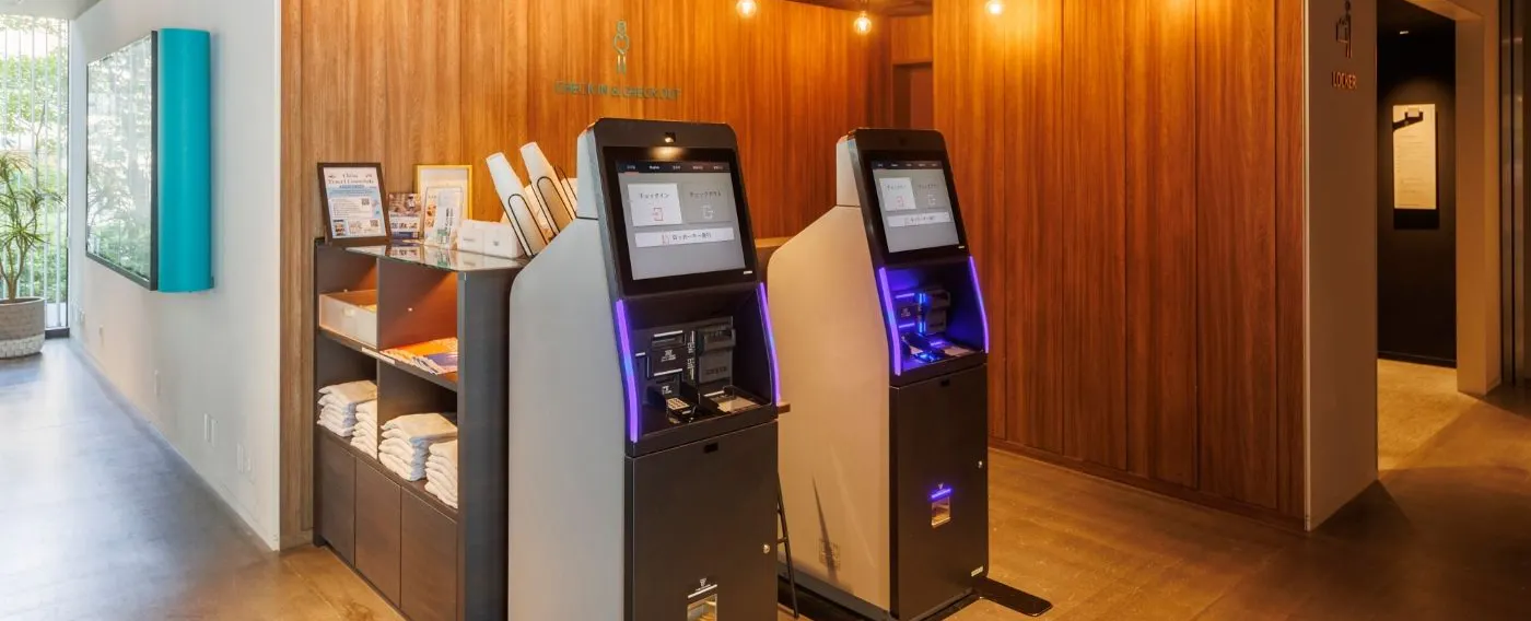 Máy tự động làm thủ tục nhận phòng