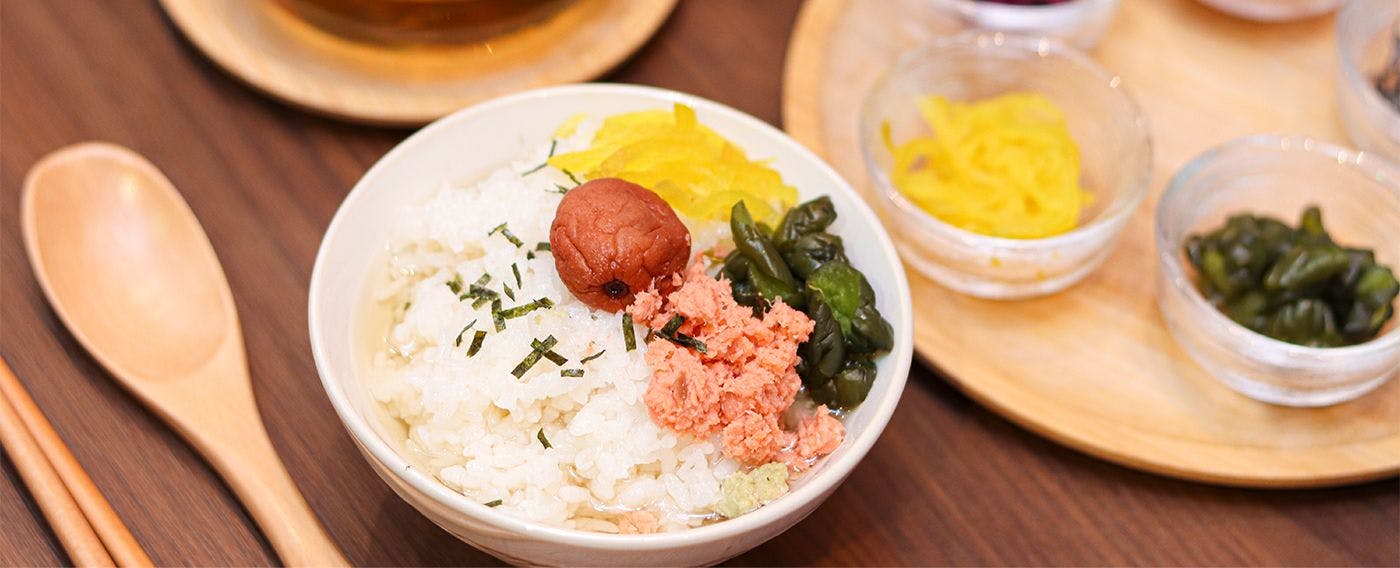 日和だし茶漬け