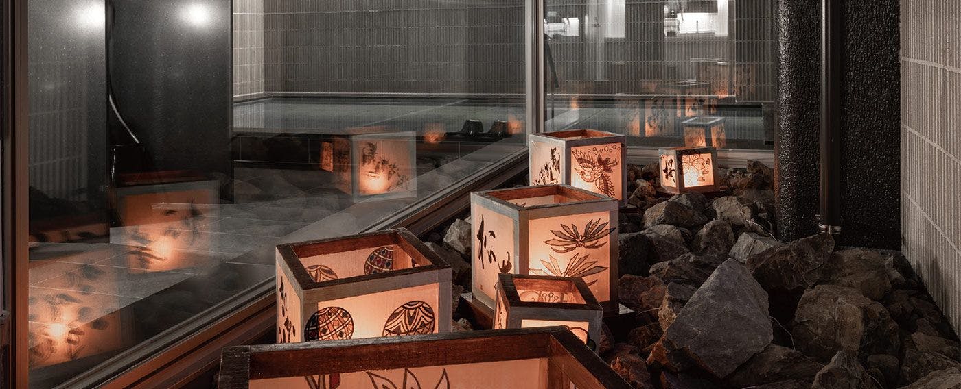 こっとりの湯 夜