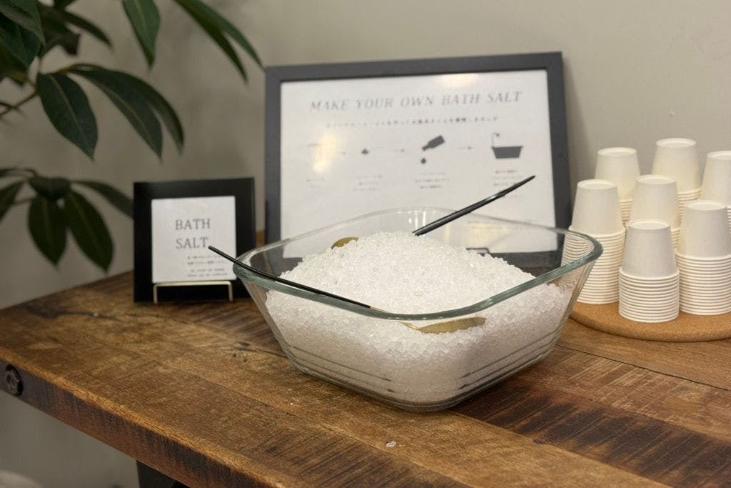 バスソルトコーナー