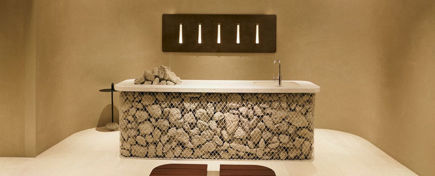 温泉ミストサウナ