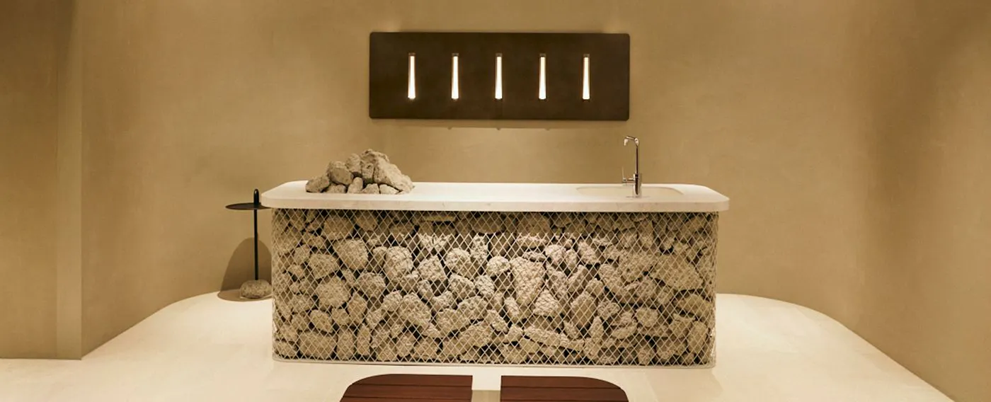 温泉ミストサウナ