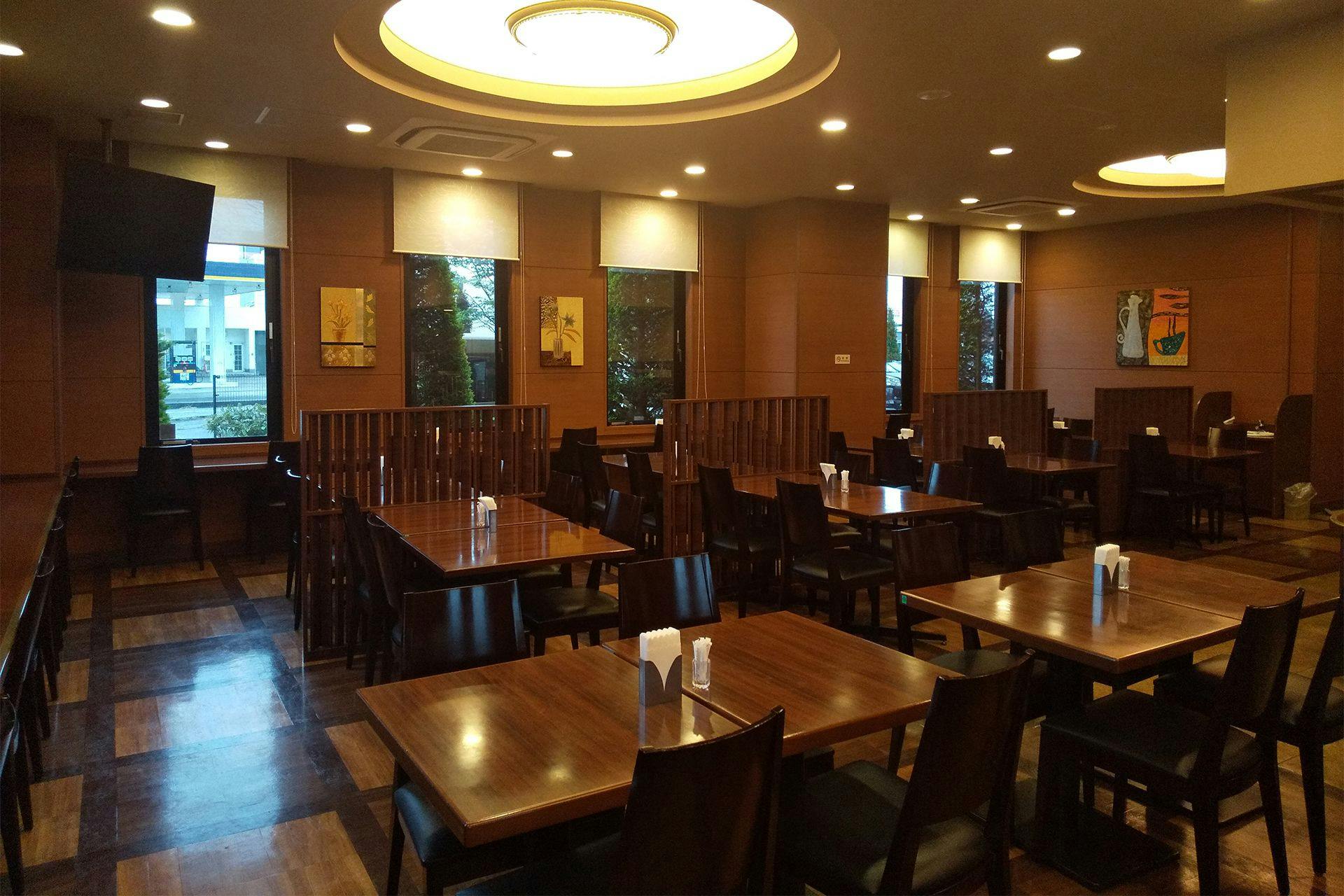 バイキング朝食