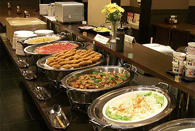 バイキング朝食