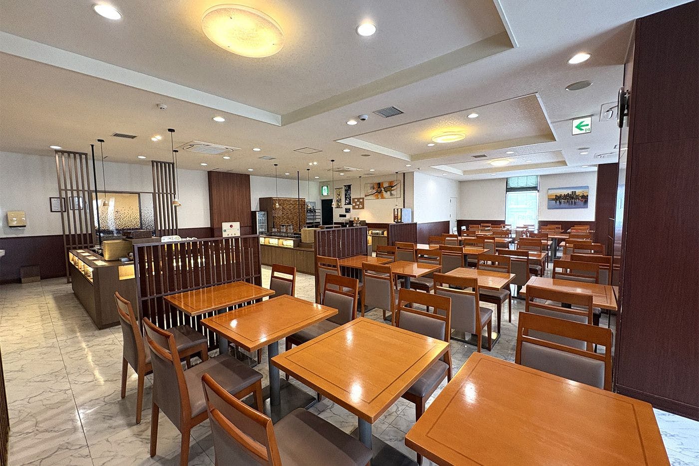 バイキング朝食　