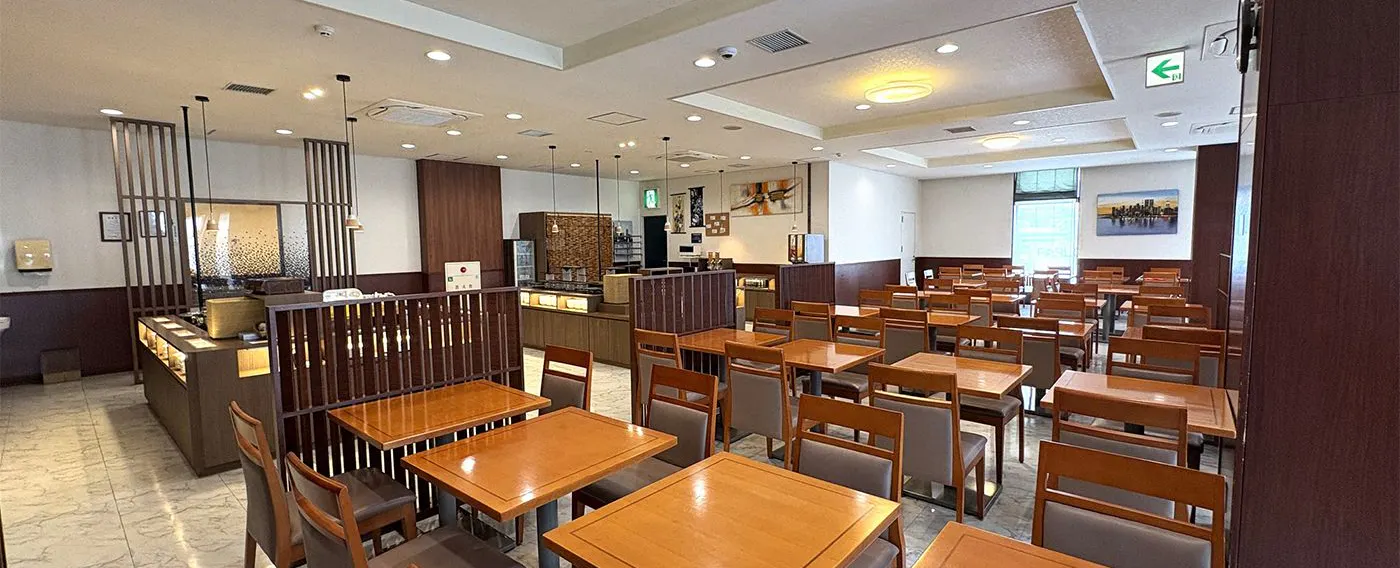 バイキング朝食