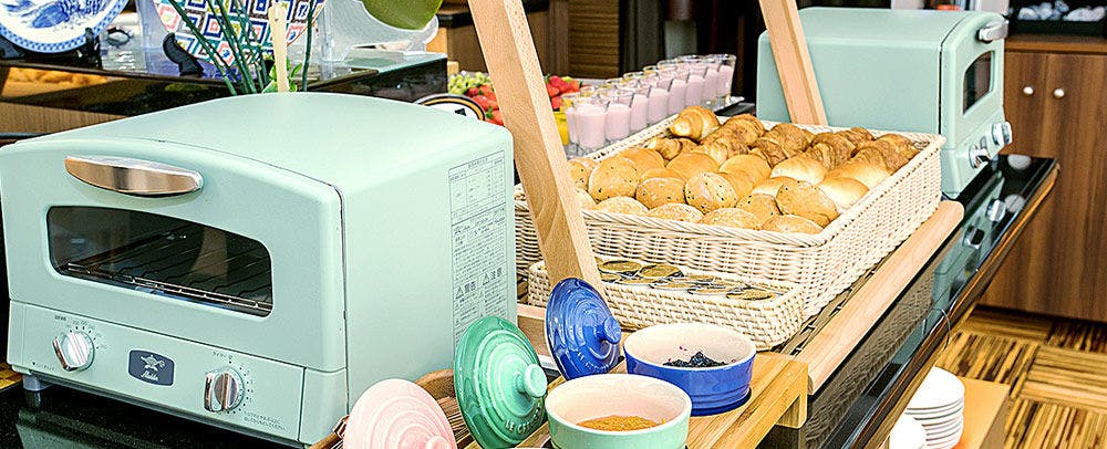 朝食バイキング