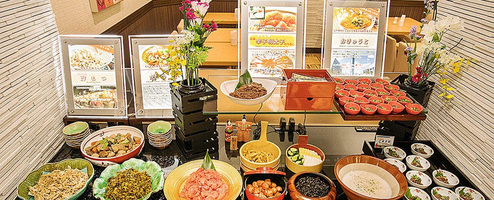 朝食バイキング