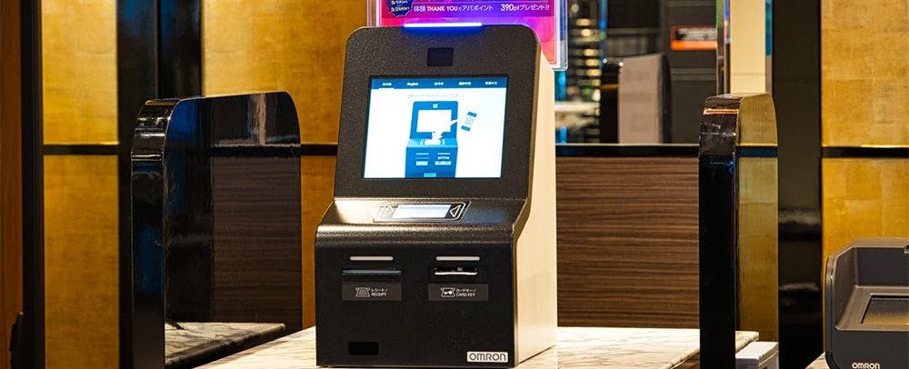 Mesin daftar masuk automatik