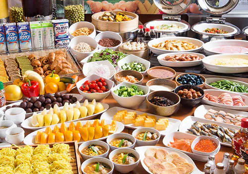 朝食ビュッフェ