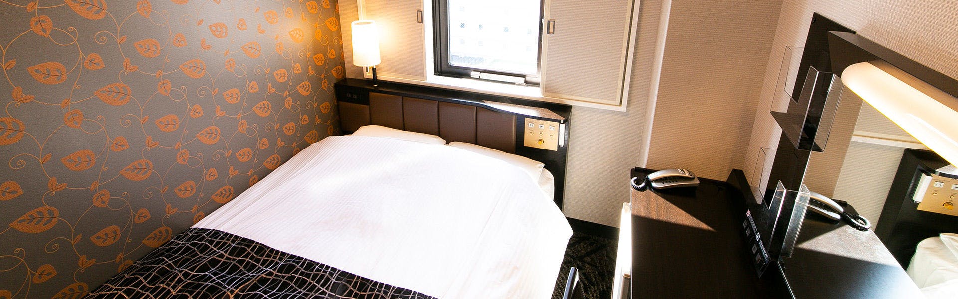 ห้องพักตัวอย่าง เตียงคู่