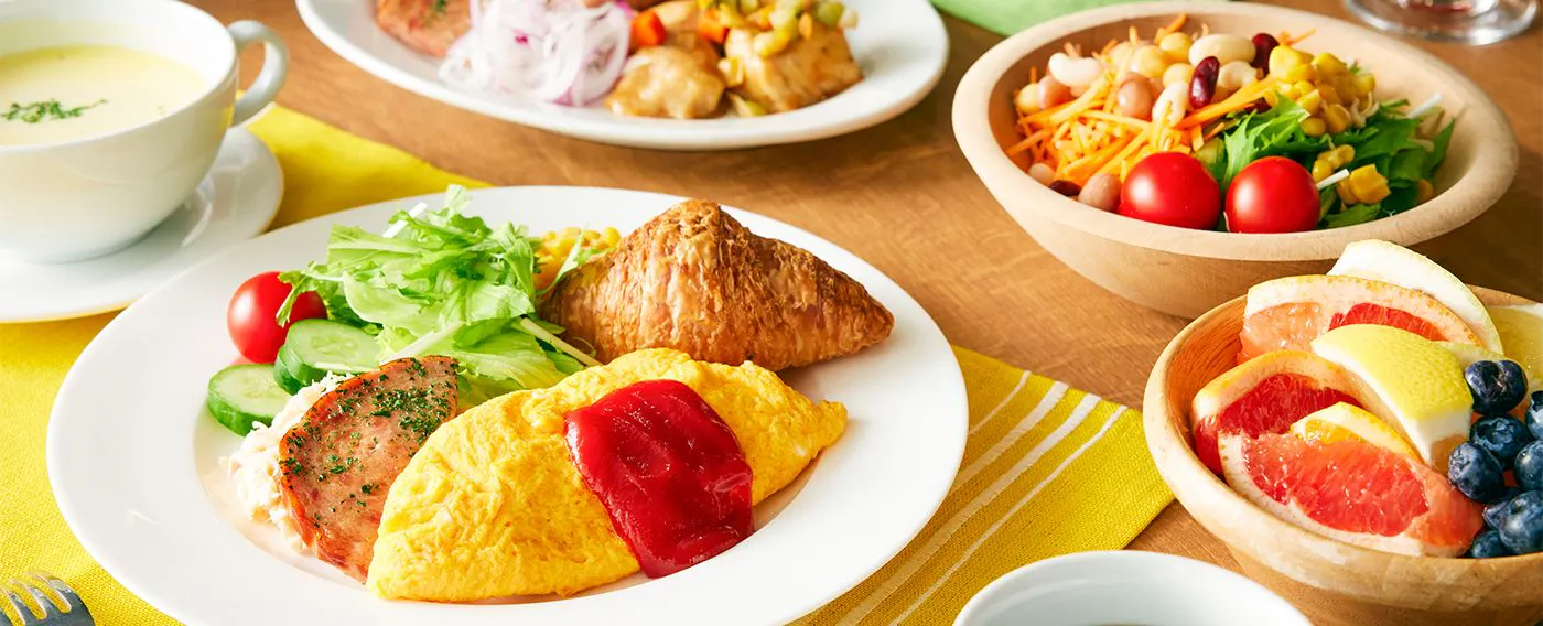 บุฟเฟ่ต์อาหารเช้า