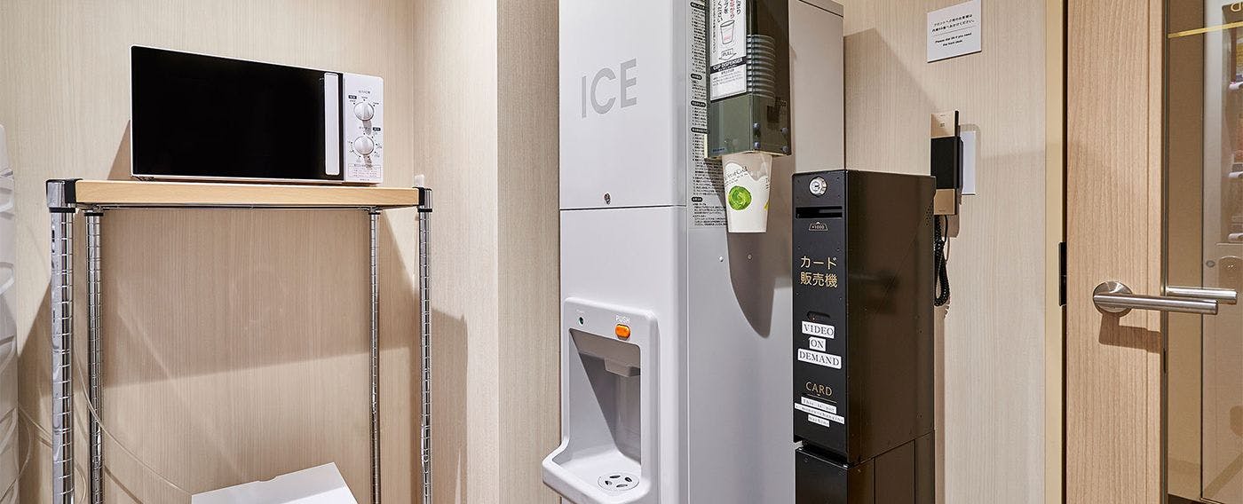 มุมตู้จำหน่ายสินค้าอัตโนมัติ