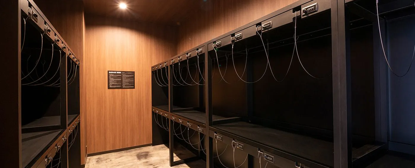 บริการฝากสัมภาระ (บริการตนเอง)