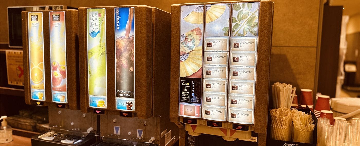 フリ－ドリンクサーバー