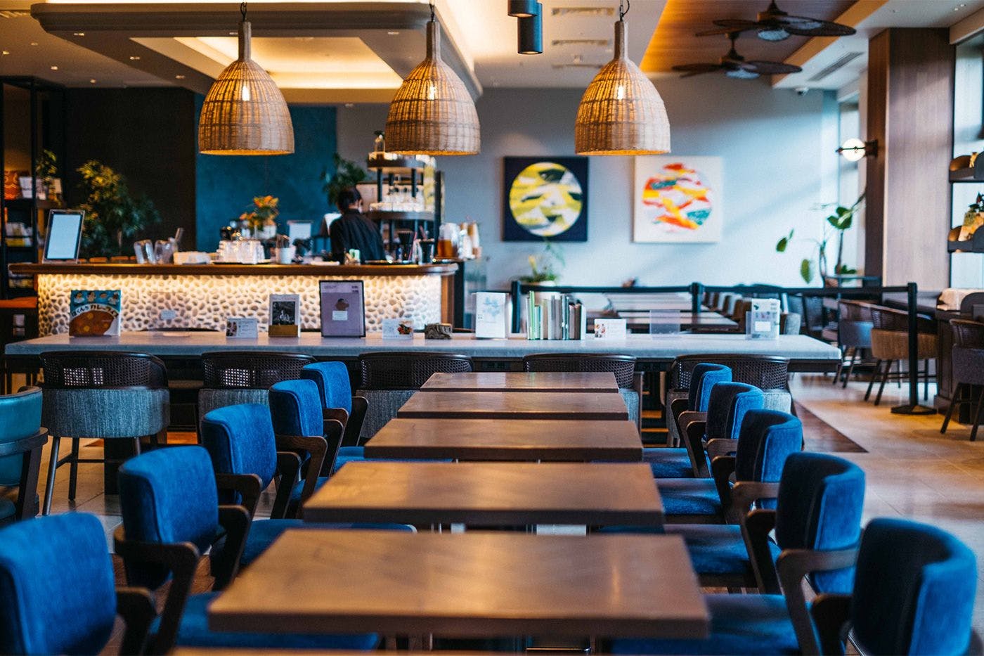 BLUE BOOKS cafe OKINAWA