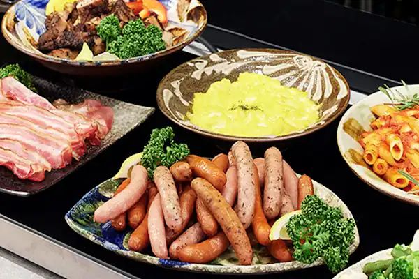 บุฟเฟ่ต์อาหารเช้า