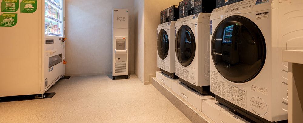 Tiệm giặt tự động · Máy bán hàng tự động · Máy làm đá