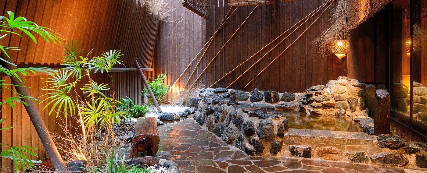 천연온천 아오바노유(노천탕)