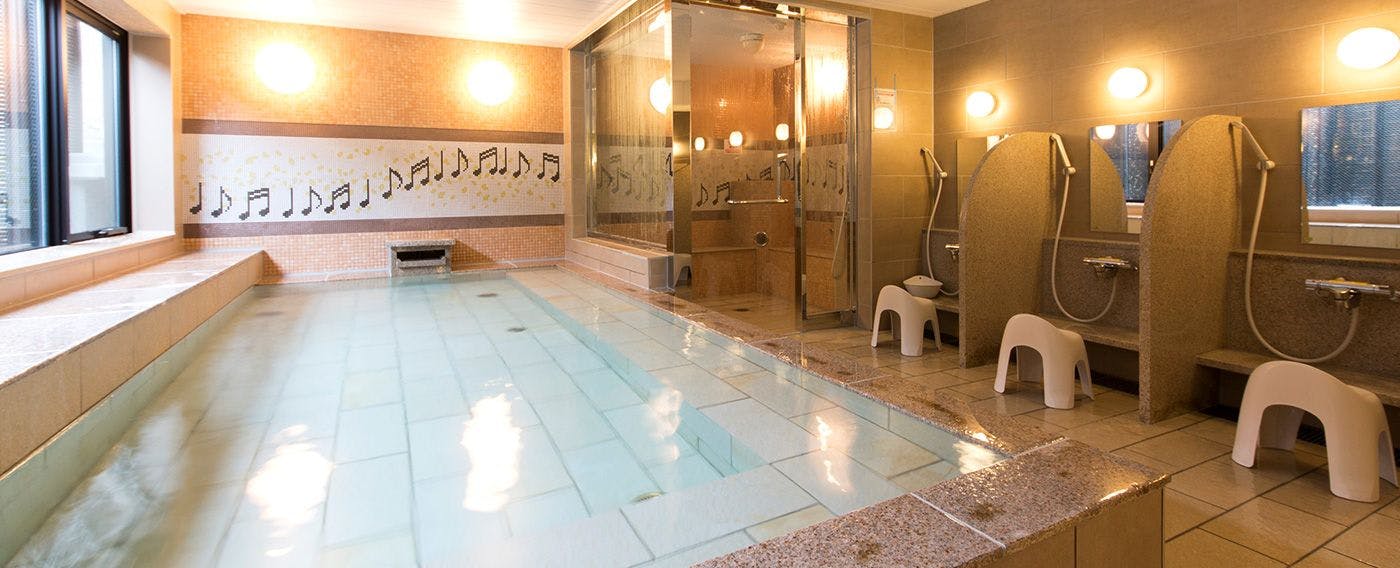 大浴場　ミストサウナ付き