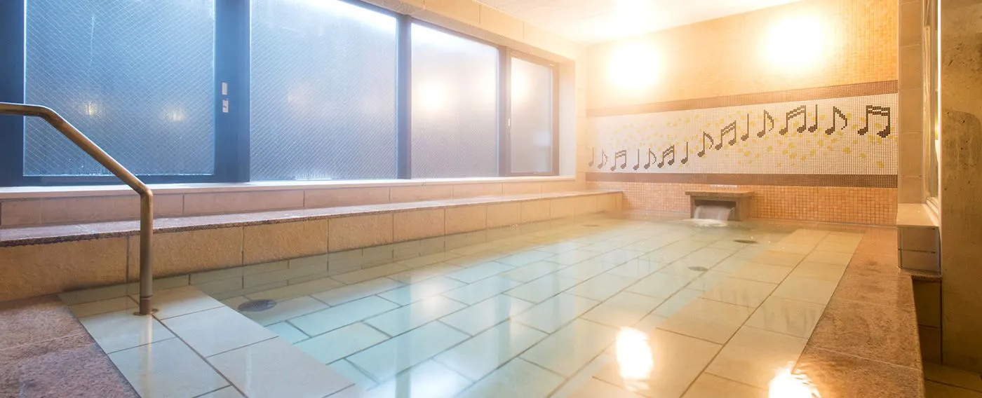 ゆったり足を伸ばしてお寛ぎいただけます