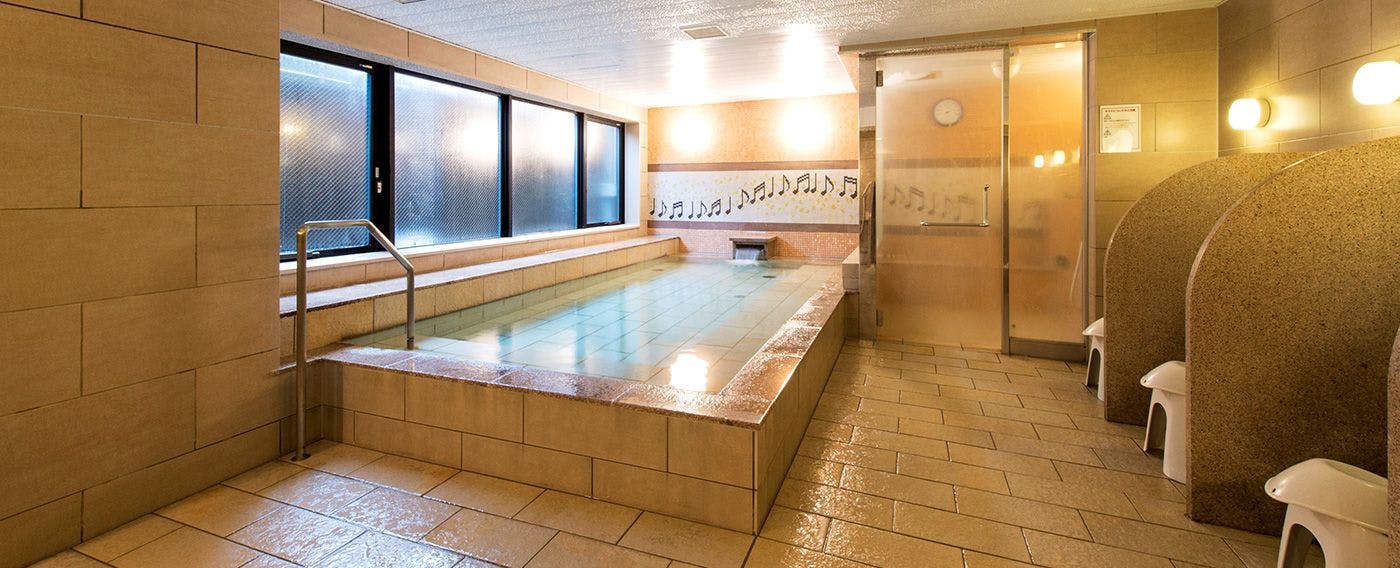 大浴場　ミストサウナ付き