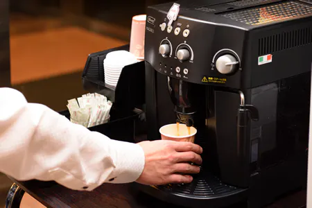 กาแฟต้อนรับ