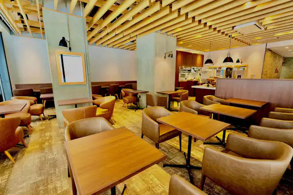 สถานที่รับประทานอาหารเช้าและเลานจ์