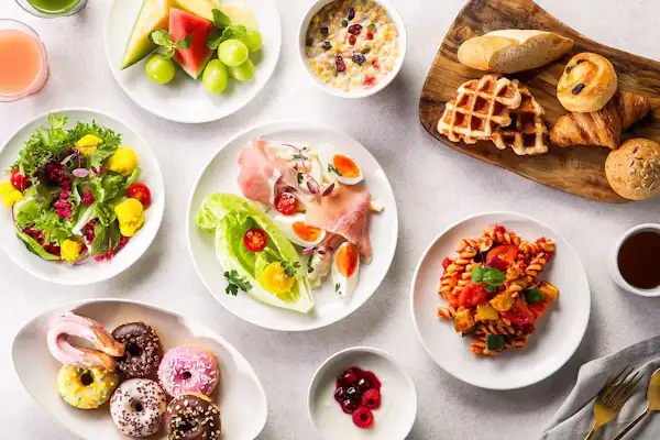 ตัวอย่างอาหารเช้า