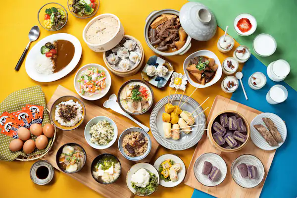 ตัวอย่างอาหารเช้า