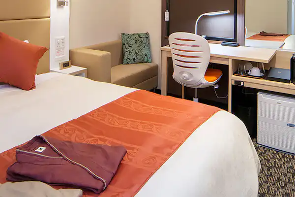 ห้องพักเตียงคู่สไตล์ตะวันตก