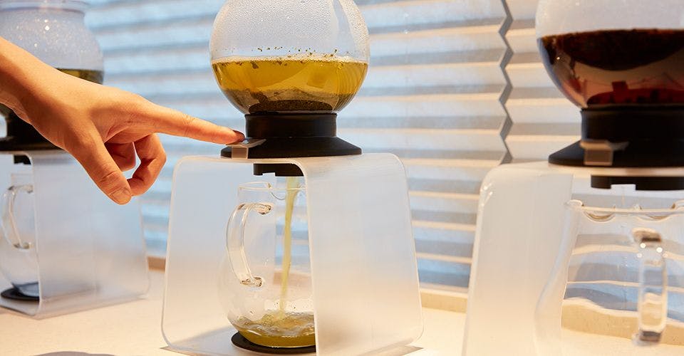 Teh campuran terpilih Percubaan rasa